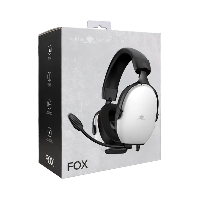 White Shark HEADSET GH-2445 FOX Bijele