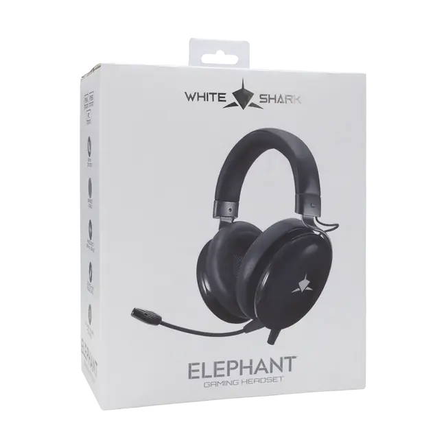White Shark HEADSET GH-2540 ELEPHANT Black