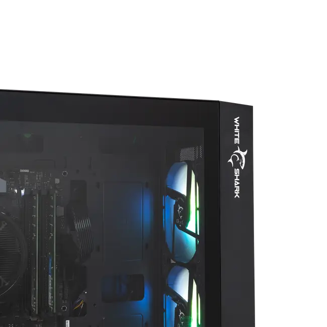 White Shark KUĆIŠTE GCC-2401 WARHEAD-3 CRNO / 4 Fans 12cm RGB