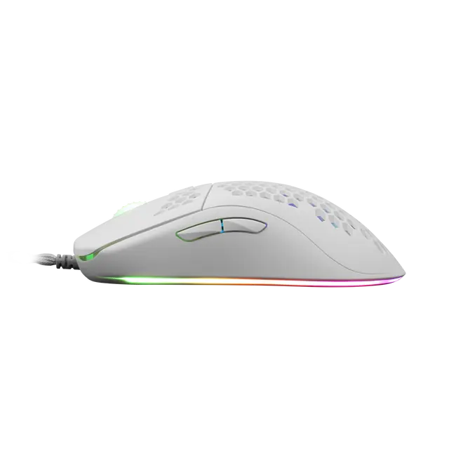 White Shark MIŠ GM-5007 GALAHAD / 6.400 DPI - Bijeli