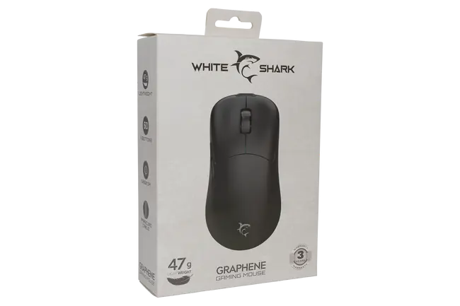 White Shark MIŠ GM-5014 GRAPHENE / 12.400 DPI - Crni