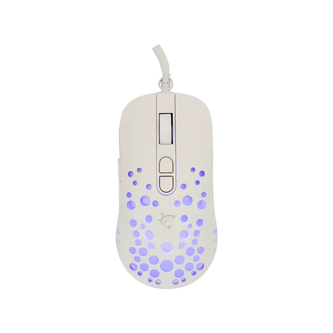White Shark MIŠ GM-9004 TRISTAN-2 Bijeli RGB / 12.800 dpi