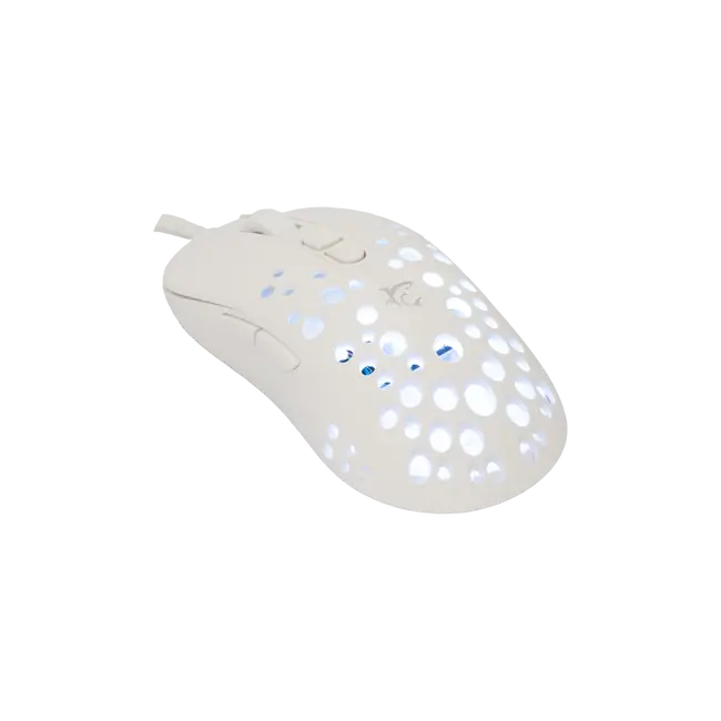 White Shark MIŠ GM-9004 TRISTAN-2 Bijeli RGB / 12.800 dpi