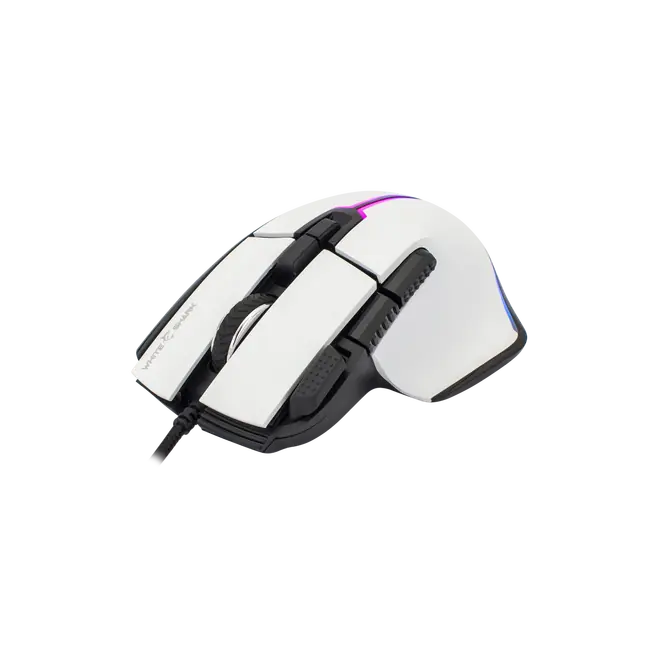 White Shark MIŠ GM-9006 MARROK Bijeli RGB / 12.000 dpi
