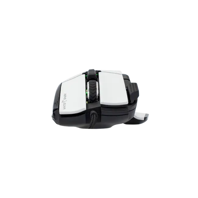 White Shark MIŠ GM-9006 MARROK Bijeli RGB / 12.000 dpi