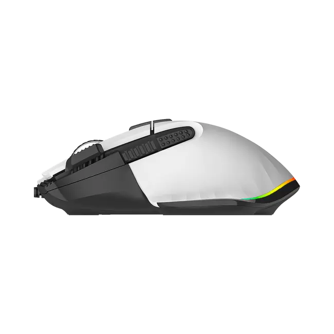 White Shark MIŠ GM-9006 MARROK Bijeli RGB / 12.000 dpi