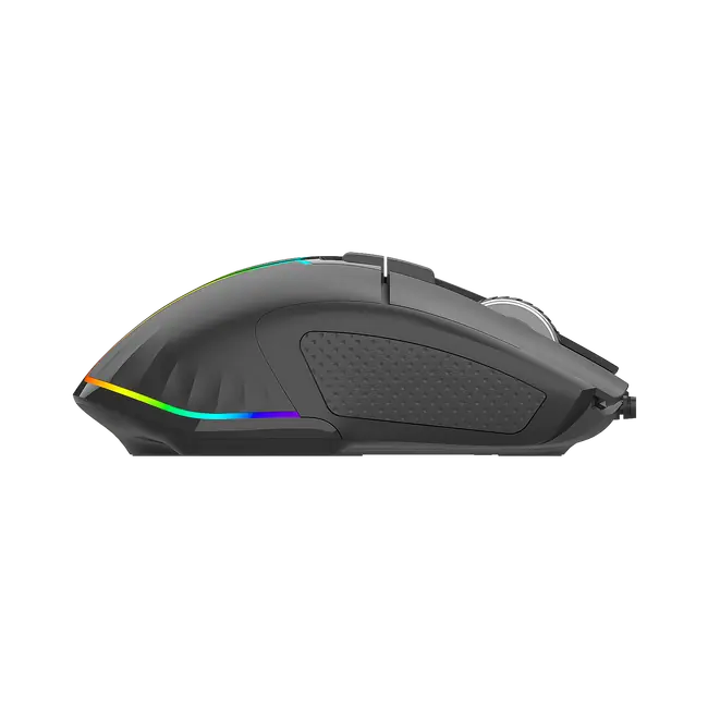 White Shark MIŠ GM-9006 MARROK Crni RGB / 12.000 dpi