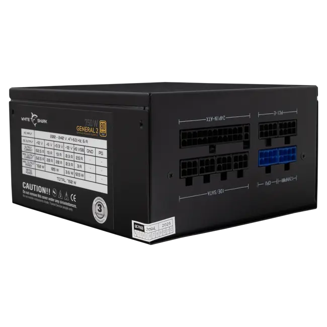 White Shark NAPAJANJE GPSU-750W GENERAL-2 750W 80+ GOLD Full Modular