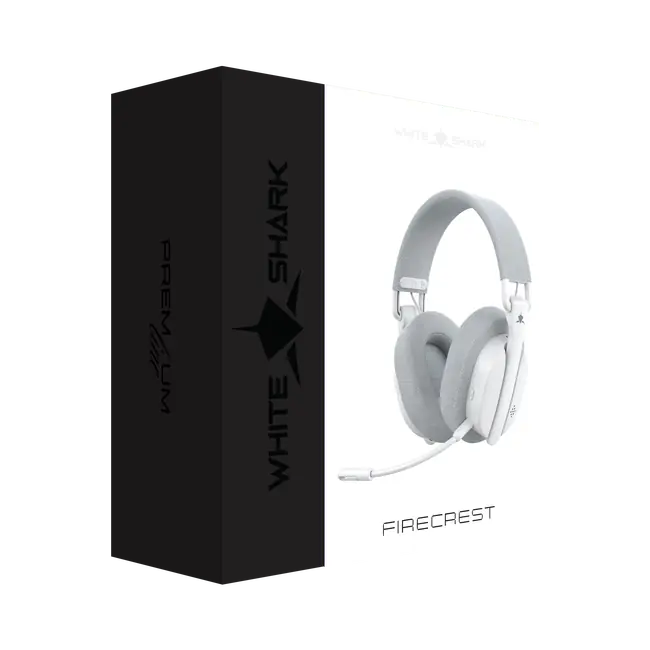 White Shark PL HEADSET WGH-2444 FIRECREST / Bijele - Wireless