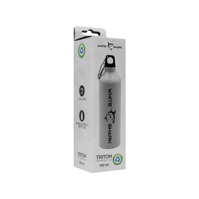 White Shark PROMO boca za vodu TRITON 750 ml / Bijela