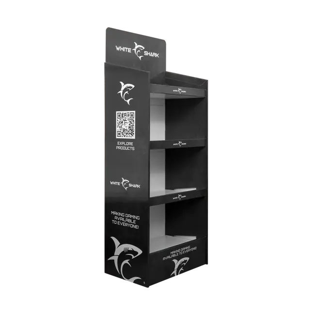 White Shark PROMO CARTON SHELF