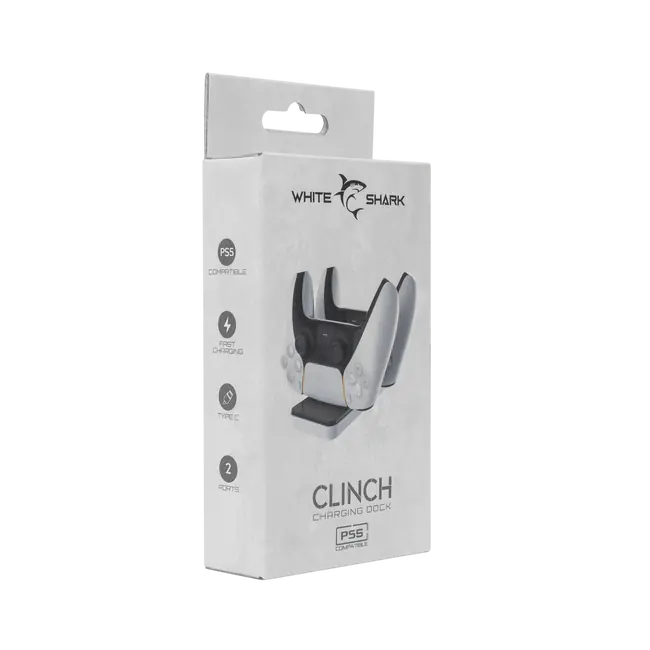 White Shark PS5 CHARGING DOCK PS5-504 CLINCH