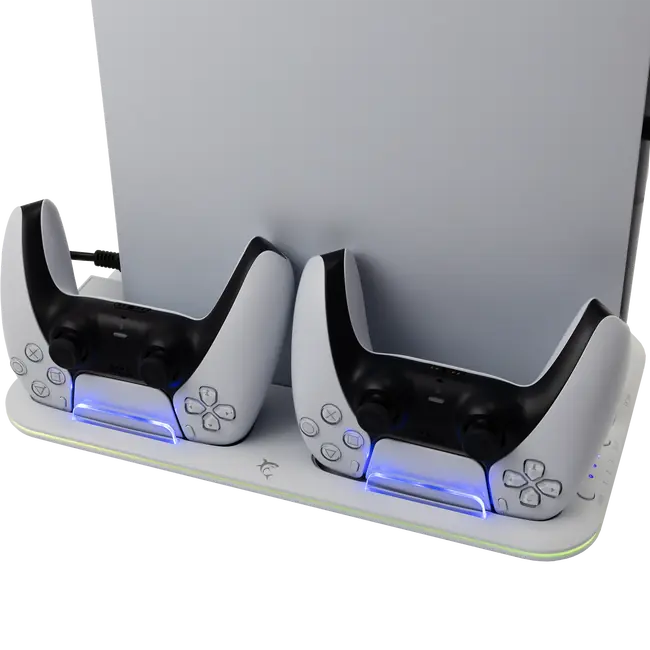 White Shark PS5 COOLING PAD + 2 CHARGING DOCK PS5-DZ504 KIMURA-2