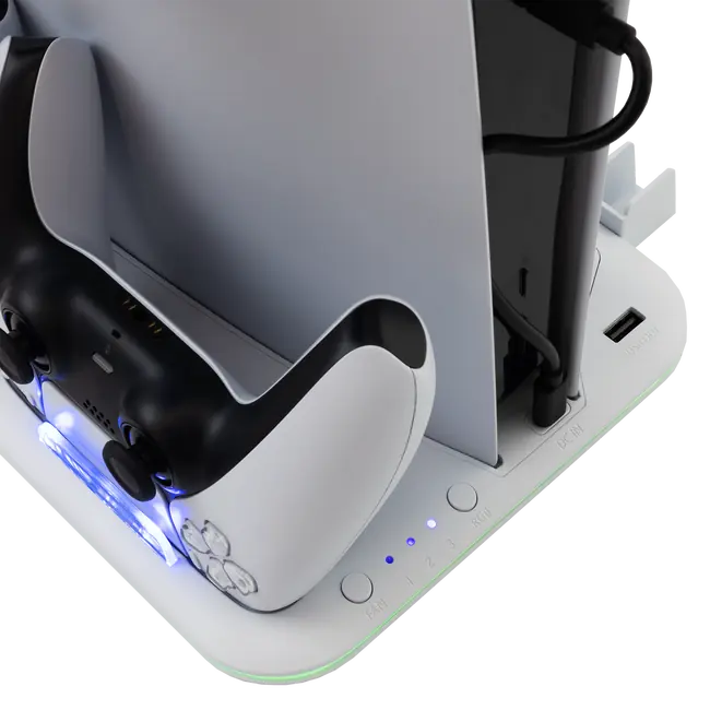 White Shark PS5 COOLING PAD + 2 CHARGING DOCK PS5-DZ504 KIMURA-2