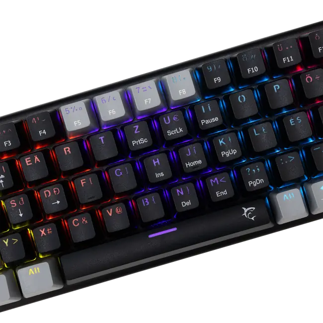 White Shark TIPKOVNICA GK-002113V2 WAKIZASHI-2 / Crno-siva HU-RED.SW