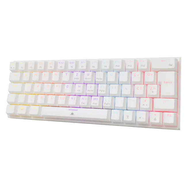 White Shark TIPKOVNICA GK-002212V2 WAKIZASHI-2 / Bijela HR-RED.SW