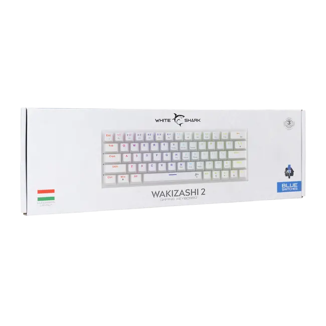 White Shark TIPKOVNICA GK-002223V2 WAKIZASHI-2 / Bijela HU-BLUE.SW