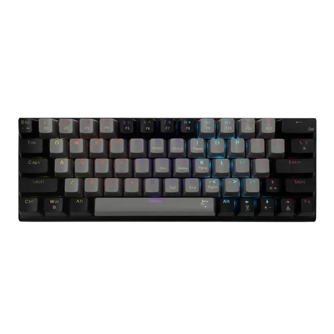 White Shark TIPKOVNICA GK-002721V2 WAKIZASHI-2 / Sivo-crna US-BLUE.SW
