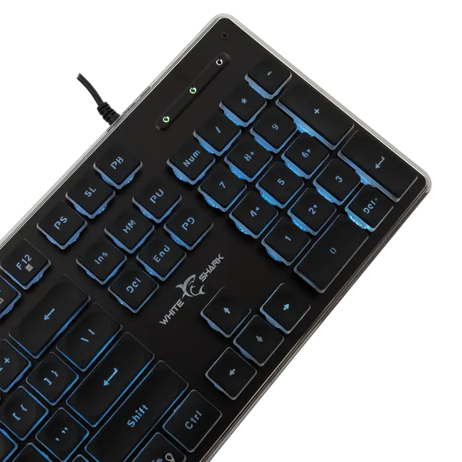 White Shark GK-003141 TACHI Keyboard - Black / US