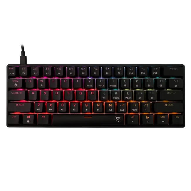 White Shark TIPKOVNICA GK-004111 SHINOBI-2 Crna - Meh. / US - RED SW.