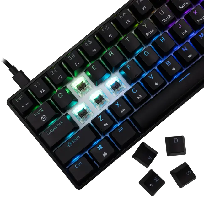 White Shark TIPKOVNICA GK-004132 SHINOBI-2 Crna - Meh. / HR- BROWN SW.