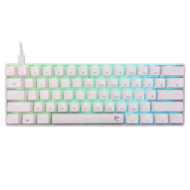 White Shark TIPKOVNICA GK-004221 SHINOBI-2 Bijela - Meh. / US - PLAVI SW.