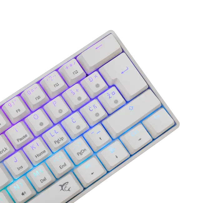 White Shark TIPKOVNICA GK-004232 SHINOBI-2 Bijela- Meh. / HR- BROWN SW.