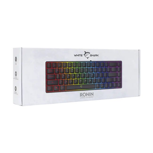 White Shark TIPKOVNICA GK-2201 RONIN Crna / US