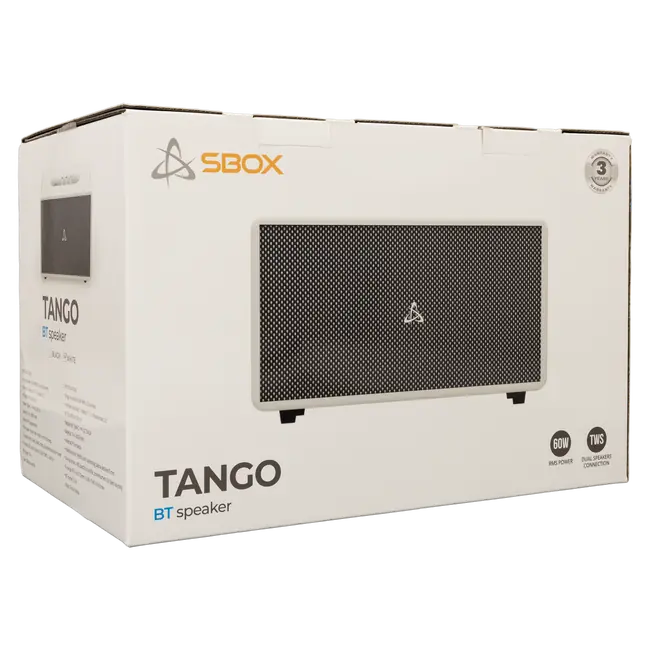 ZVUČNIK SBOX BLUETOOTH  BT-60 TANGO Bijeli 60W