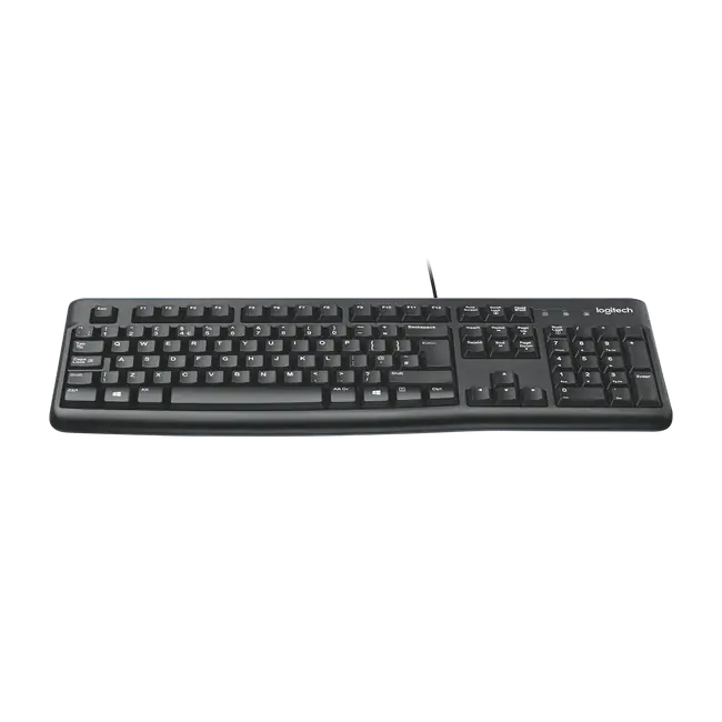 LOGITECH TIPKOVNICA K120, OEM, CRNA