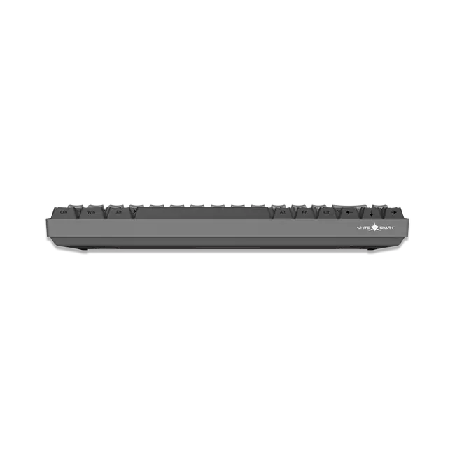 White Shark TIPKOVNICA GK-007711 NUNCHAKU Siva - Meh. / US - RED SW. Gradient