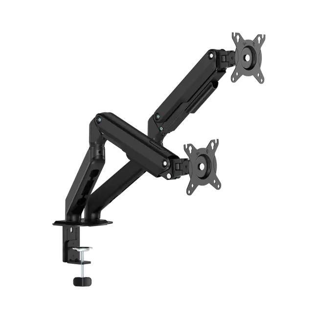 SBOX LCD-S024-3 Dual Gas Spring Monitor Stand - 17-32" / 2x2-9 kg / 100x100
