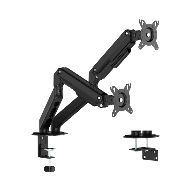 SBOX LCD-S024-3 Dual Gas Spring Monitor Stand - 17-32" / 2x2-9 kg / 100x100