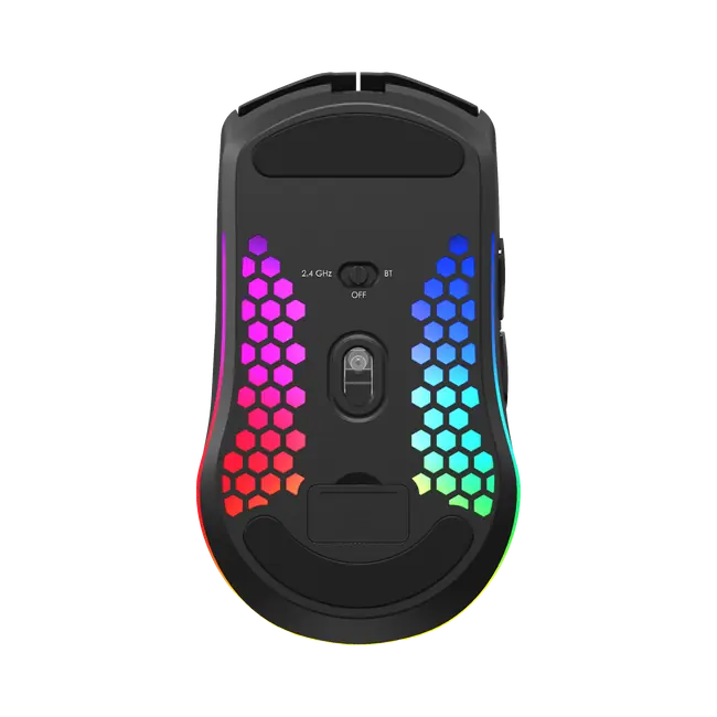 White Shark MIŠ WGM-5020 CADOR / 10.000 DPI - Crni Honeycomb / Wireless