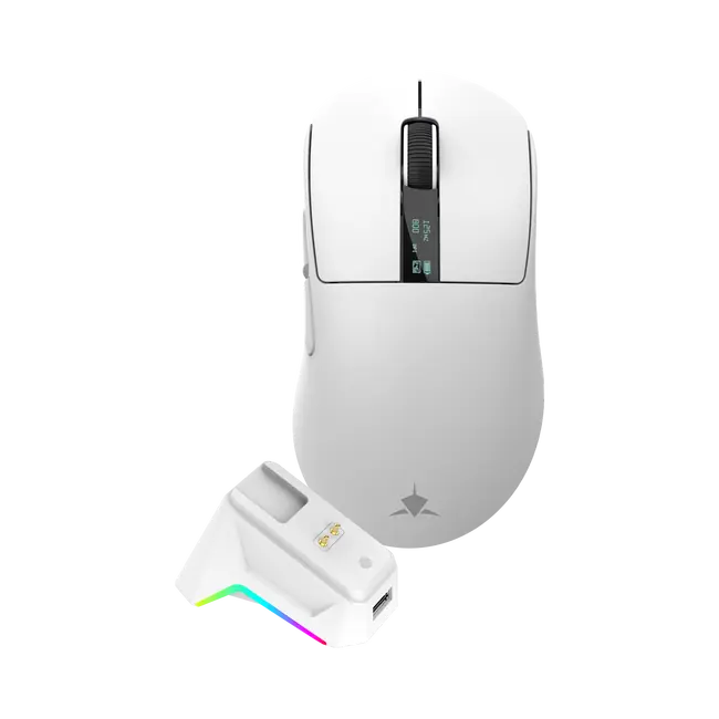 White Shark MIŠ WGM-5023 GAWAIN / 12.000 DPI - Bijeli / Wireless