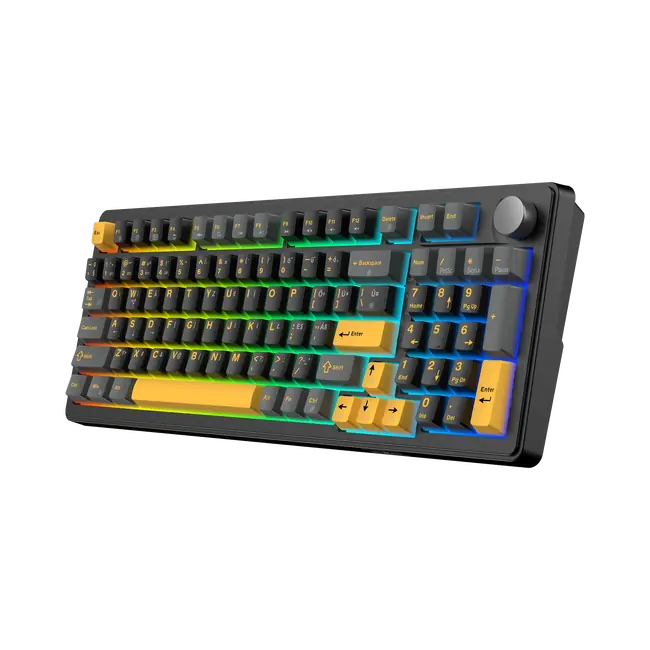 White Shark PL TIPKOVNICA GK-007153 EXCALIBUR L Crna/ HU