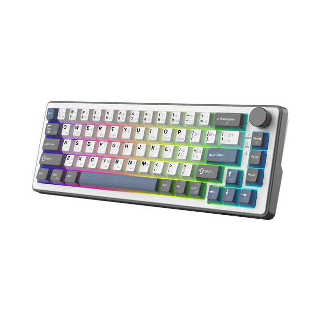 White Shark PL KEYBOARD GK-009252 EXCALIBUR M - White / HR