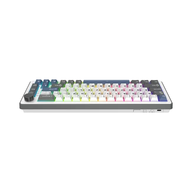White Shark PL KEYBOARD GK-009252 EXCALIBUR M - White / HR