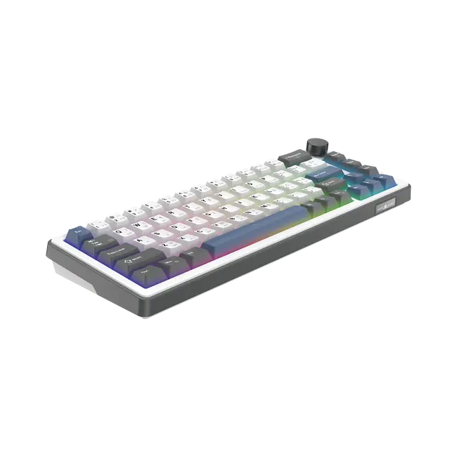 White Shark PL KEYBOARD GK-009252 EXCALIBUR M - White / HR
