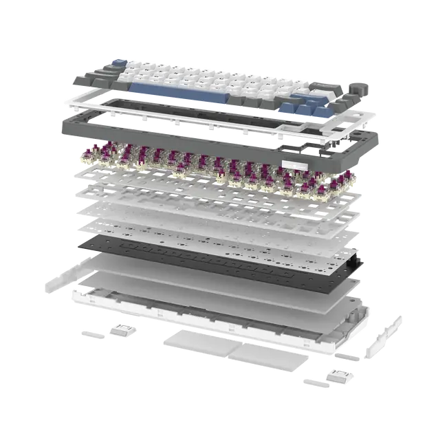 White Shark PL KEYBOARD GK-009251 EXCALIBUR M - White / US
