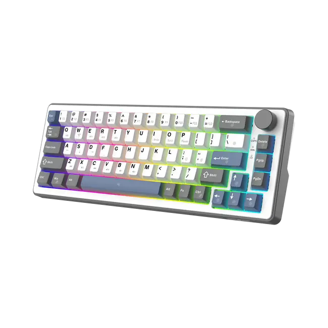 White Shark PL KEYBOARD GK-009251 EXCALIBUR M - White / US