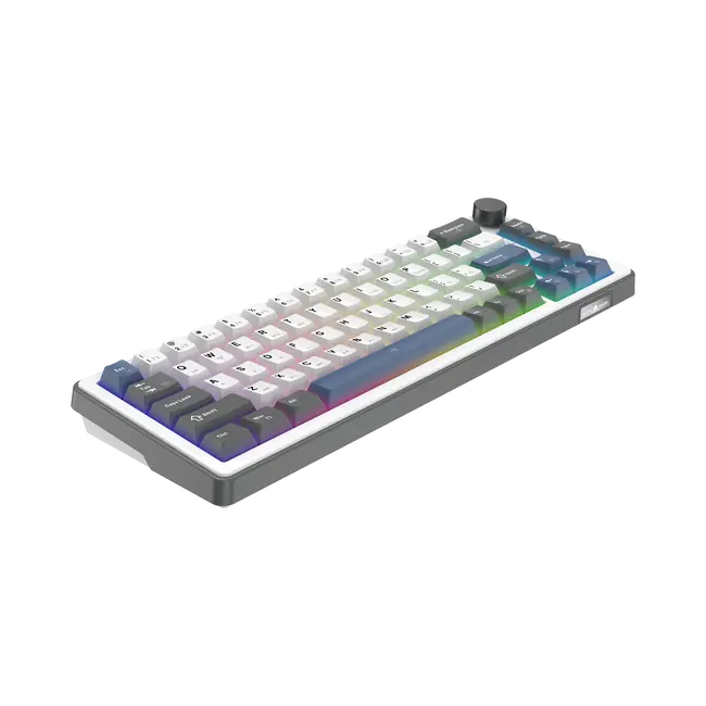 White Shark PL KEYBOARD GK-009251 EXCALIBUR M - White / US