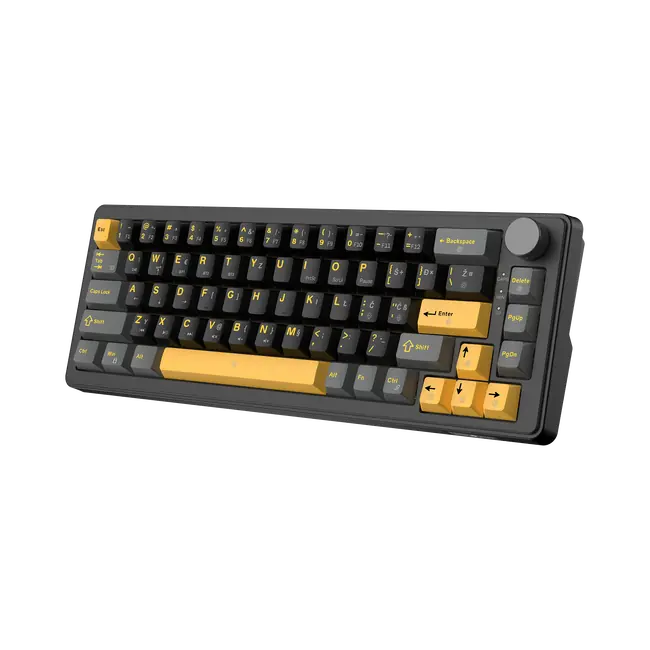 White Shark PL KEYBOARD GK-009152 EXCALIBUR M - Black / HR