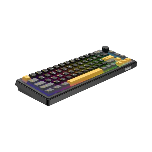 White Shark PL KEYBOARD GK-009152 EXCALIBUR M - Black / HR