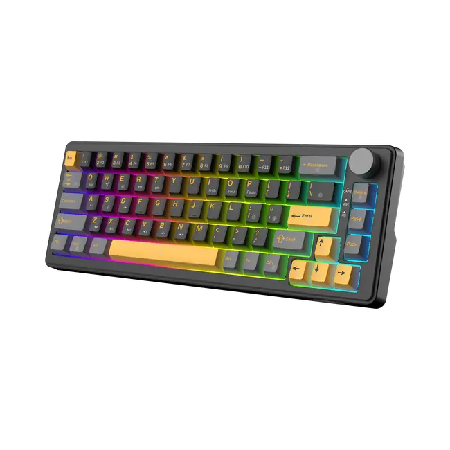 White Shark PL KEYBOARD GK-009151 EXCALIBUR M - Black / US