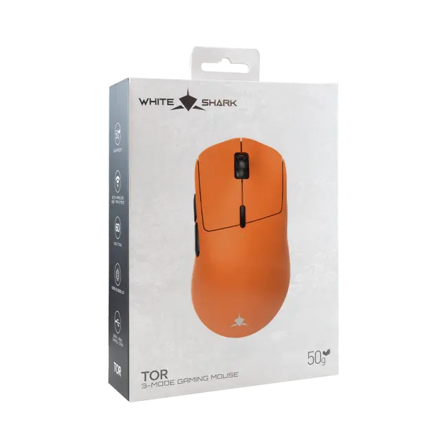 White Shark MOUSE WGM-5024 TOR - 12,000 DPI / Orange