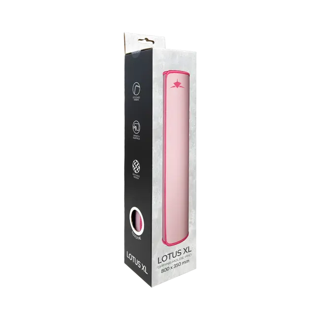 White Shark PODLOGA ZA MIŠ MP-2106 LOTUS Pink XL 80x35cm