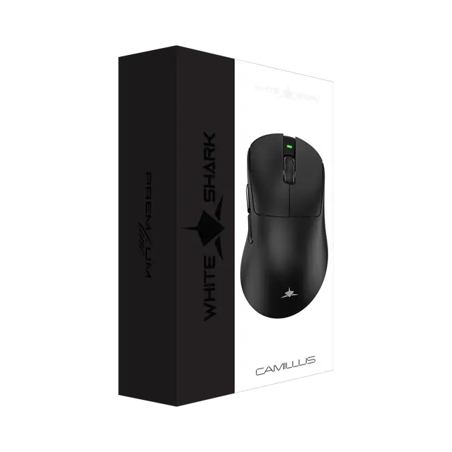 White Shark PL MIŠ WGM-9013 CAMILLUS (3950) Crni