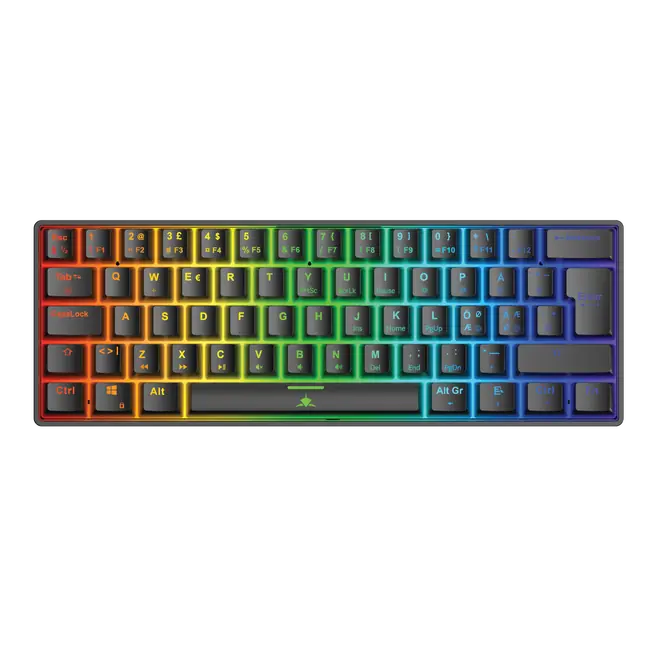 White Shark KEYBOARD GK-004111 SHINOBI-2 - Black / Mechanical / US - Red Switches