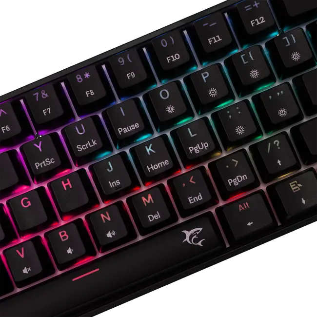 White Shark KEYBOARD GK-004111 SHINOBI-2 - Black / Mechanical / US - Red Switches